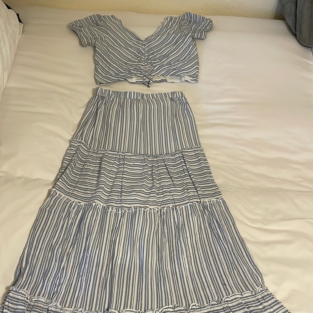 Maxi skirt set